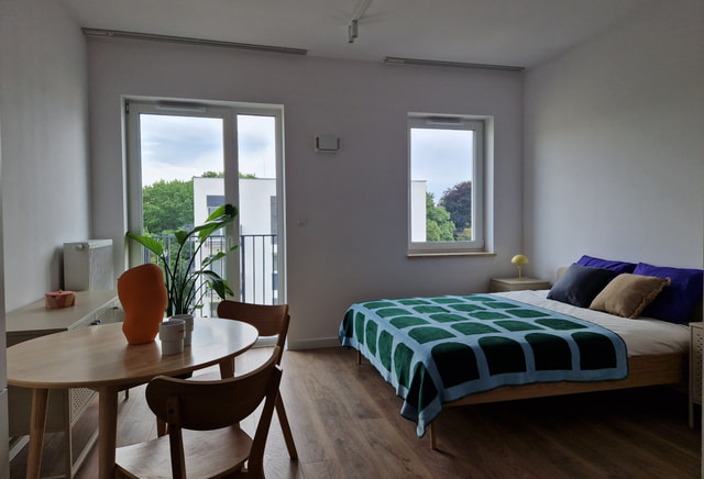Studio | 26.2 m2 | Balkon | Internet w cenie | Bezpośrednio