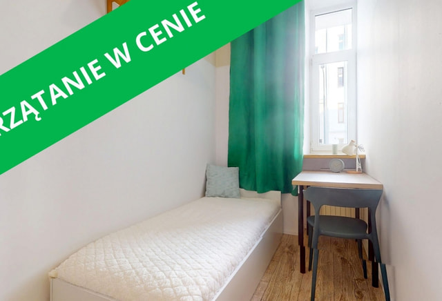 Pokój jednoosobowy #3 przy ul. Kaliskiej 1