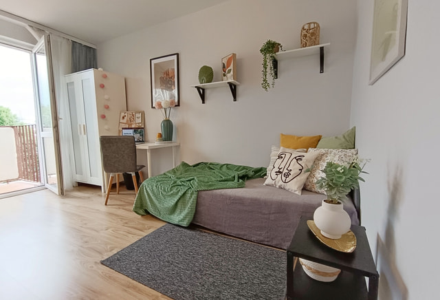 Pokój 2-ososbowy, ul. Gdańska, blisko al. 29 Listopada (2)