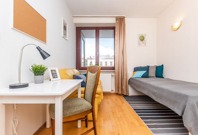 Single room #2 at Nowogrodzka 62B Street