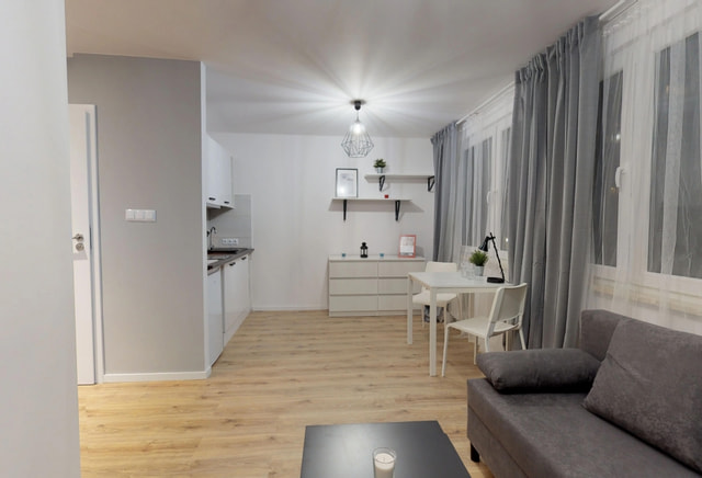 Studio apartment #1 at 6/47 Szulborska Street 