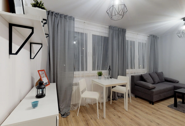 Studio apartment #1 at 6/47 Szulborska Street 