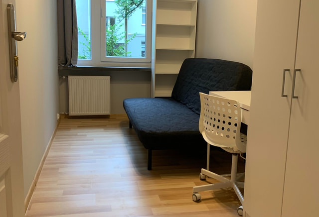 Jasny pokój 1-os. blisko PWr i Parku Tołpy | Daszyńskiego – Ołbin