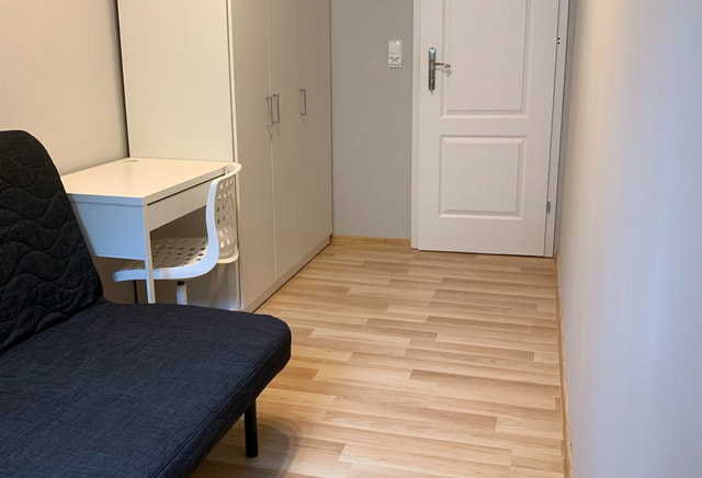 Jasny pokój 1-os. blisko PWr i Parku Tołpy | Daszyńskiego – Ołbin