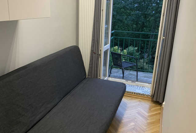 Studio z aneksem i balkonem | Zielińskiego – przy Sky Tower