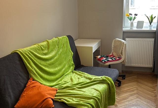 Jasny pokój 1-os. tuż przy Parku Tołpy i Architekturze, Barlickiego