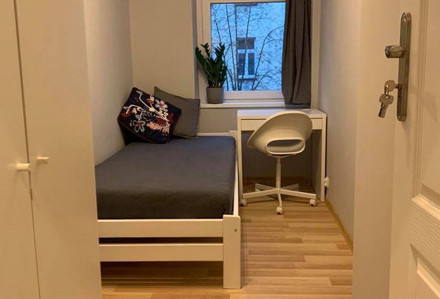 Przytulny pokój 1-os., Szczęśliwa, 5 przystanków do Rynku
