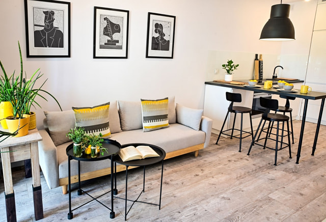 2-room apartment, Tramwajowa Street 17B