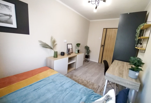 Pokój 1-osobowy, ul. Lea 100 (5)