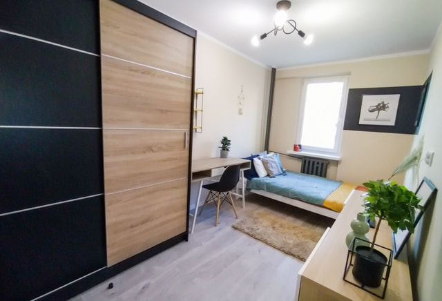 Pokój 1-osobowy, ul. Lea 100 (5)