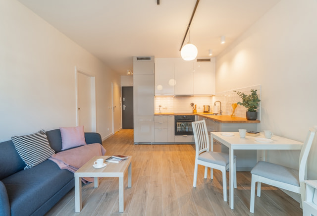 Modern 2-room apartment.