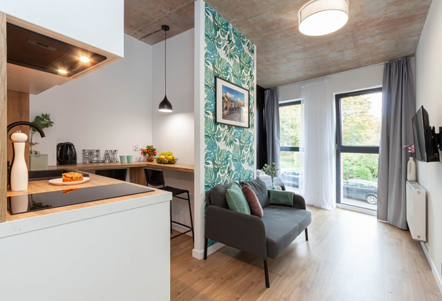 Nowoczesna kawalerka w centrum Szczecina, idealna dla singla lub pary