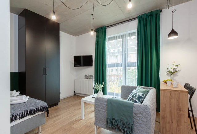 Nowoczesna kawalerka w centrum Szczecina, idealna dla singla lub pary