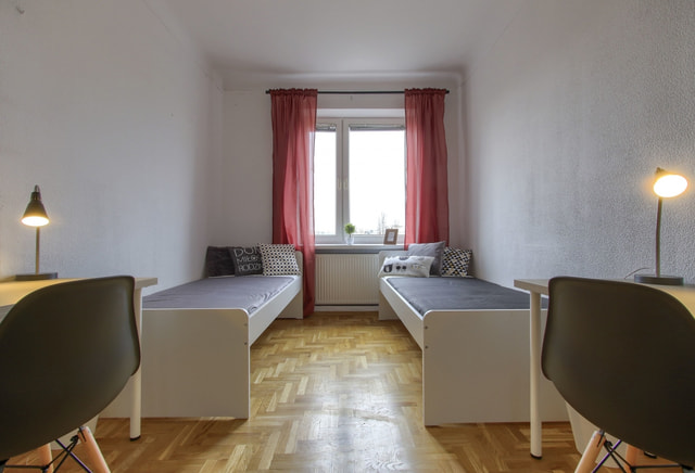 Pokój 2-osobowy  nr 1 ul. Krucza 5/11