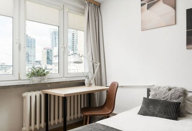 Pokój 1-osobowy nr 2 ul. Żelazna 34/38