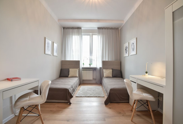 Pokój 2-osobowy  nr 3 al. Niepodległości 150