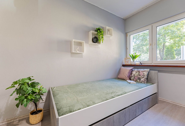 Mieszkanie z zielonym widokiem – na Olsztyńskiej 21