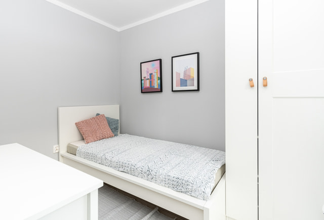 Single Room with Balcony | Na Szaniec 8 Street | Grzegórzki, Krakow