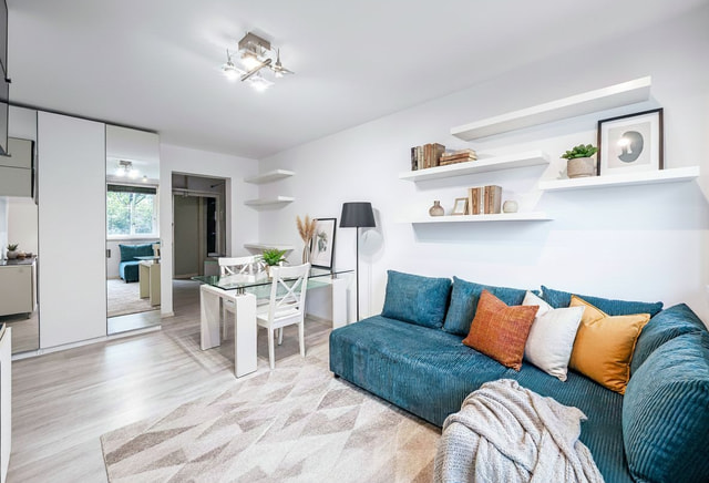 Bratysławska 19, studio apartment