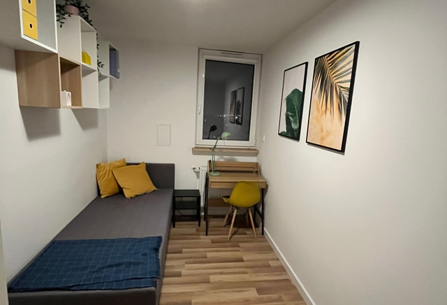 Jednoosobowy pokój #4 przy ul. Remiszewskiej 18