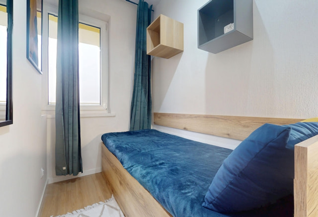 Jednoosobowy pokój #3 przy ul. Nicejska 1