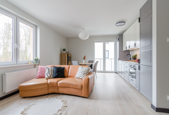 3-room apartment, Biegunowa Street 9