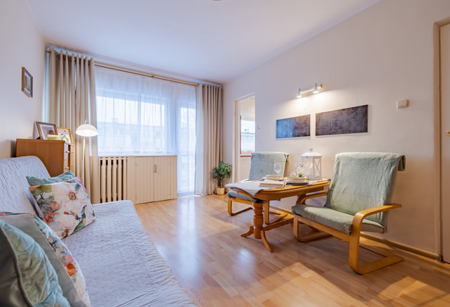 2-pokojowe mieszkanie z jasną kuchnią i wanną, Łanowa 26