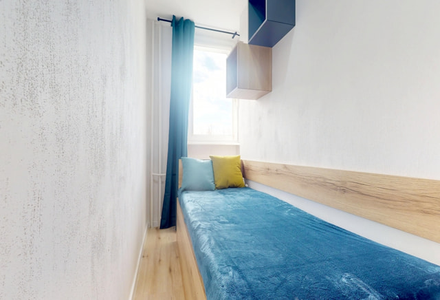 Pokój jednoosobowy #1 przy ul. Wrzeciono 3/86