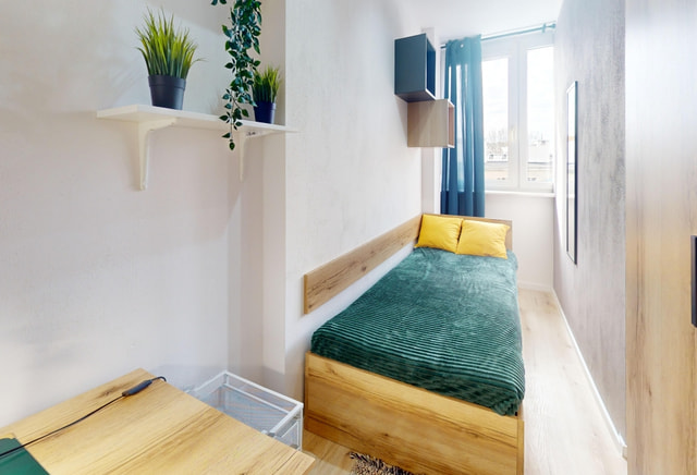 Pokój jednoosobowy #2 przy ul. Wrzeciono 3/86