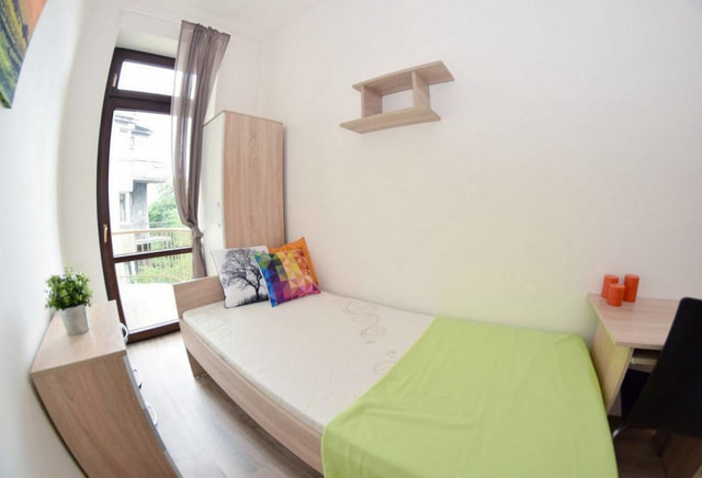 Fantastic single room with a balcony in the vicinity of ul. long