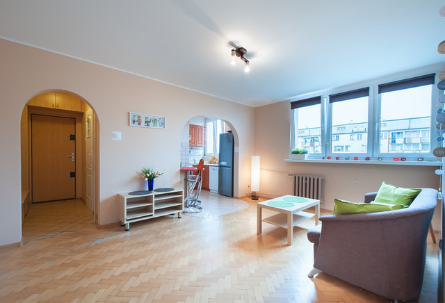 3-room apartment, Dąbrowskiego 99