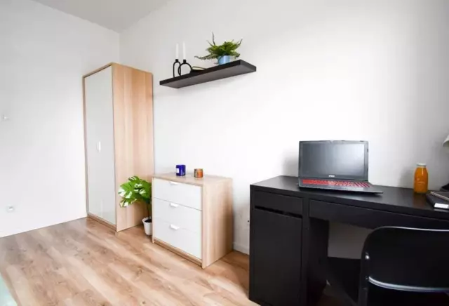 | Unique single room in a modern apartment |  Hawelańska street |