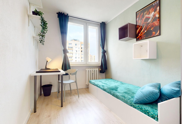 Single room #5 at Ostrobramska 78 Street