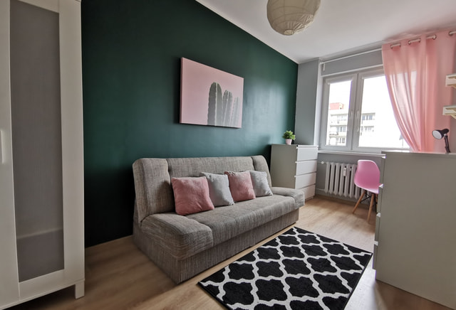 | Bright single room | Grunwald estate | Promienista Street | 