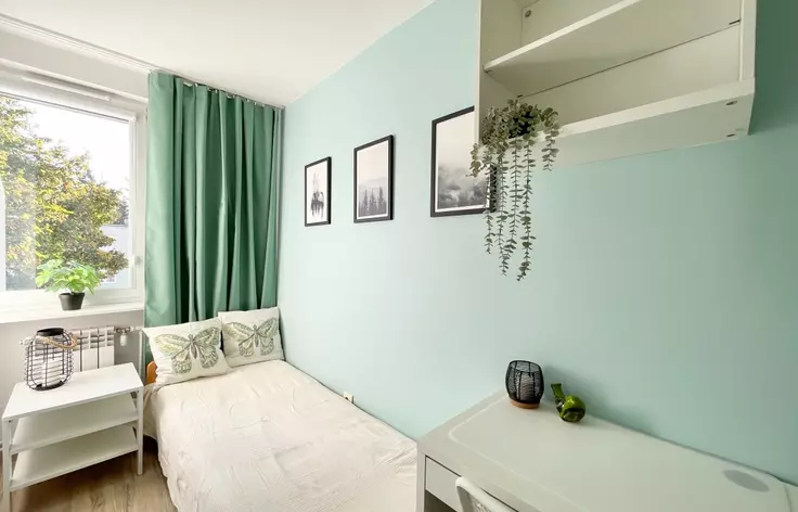 Pokój nr 4 ul. Korotyńskiego 24 blisko Uniwersytet Medyczny