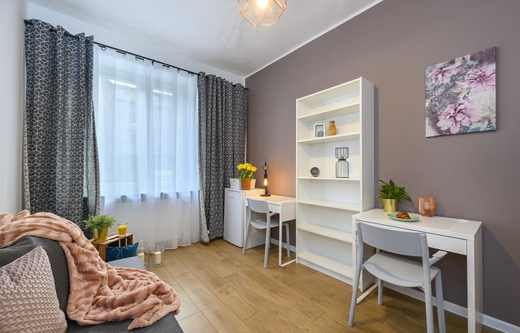 Pokój A1 mieszkanie 3-pokojowe ul. Zamieniecka 87, Praga Południe