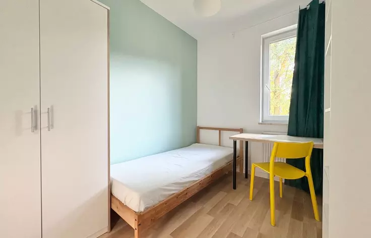 Pokój nr 6, Amałowicza Tatara 2c, Rembertów, blisko ASW